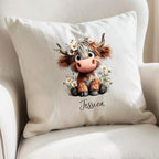 Personalised Daisy Highland Cow Gift – Gift for Her