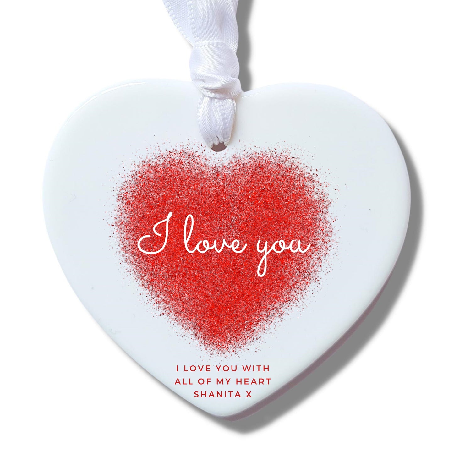 Personalised I Love You Gift Box With Bracelet - 8866