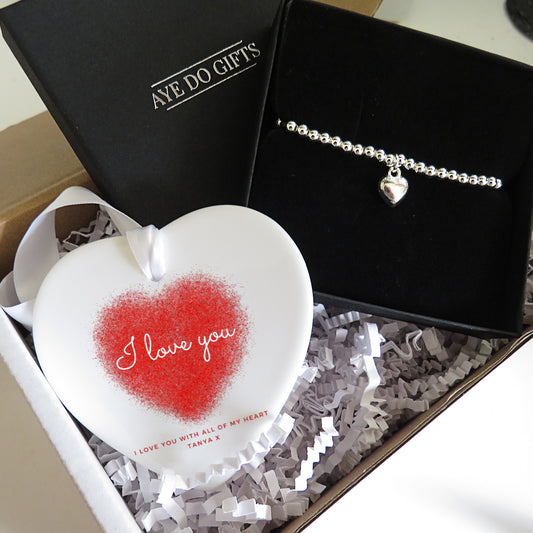 Personalised I Love You Gift Set - 8866