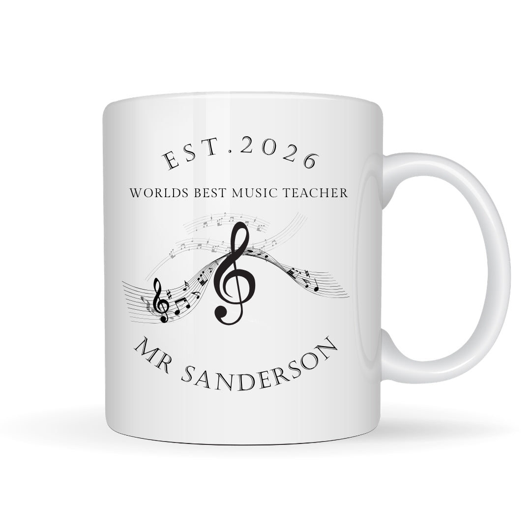 Personalised Musicians Mug Gift | Friend Musician Gift