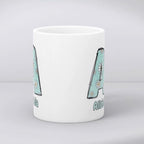 Personalised Daisy Flowers Initial & Name Mug Gift | Sister Daughter Mum