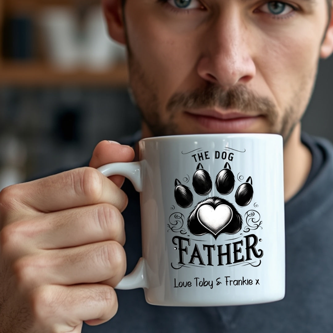 Personalised The Dog Father Mug Gift | Dad Father's Day Gift