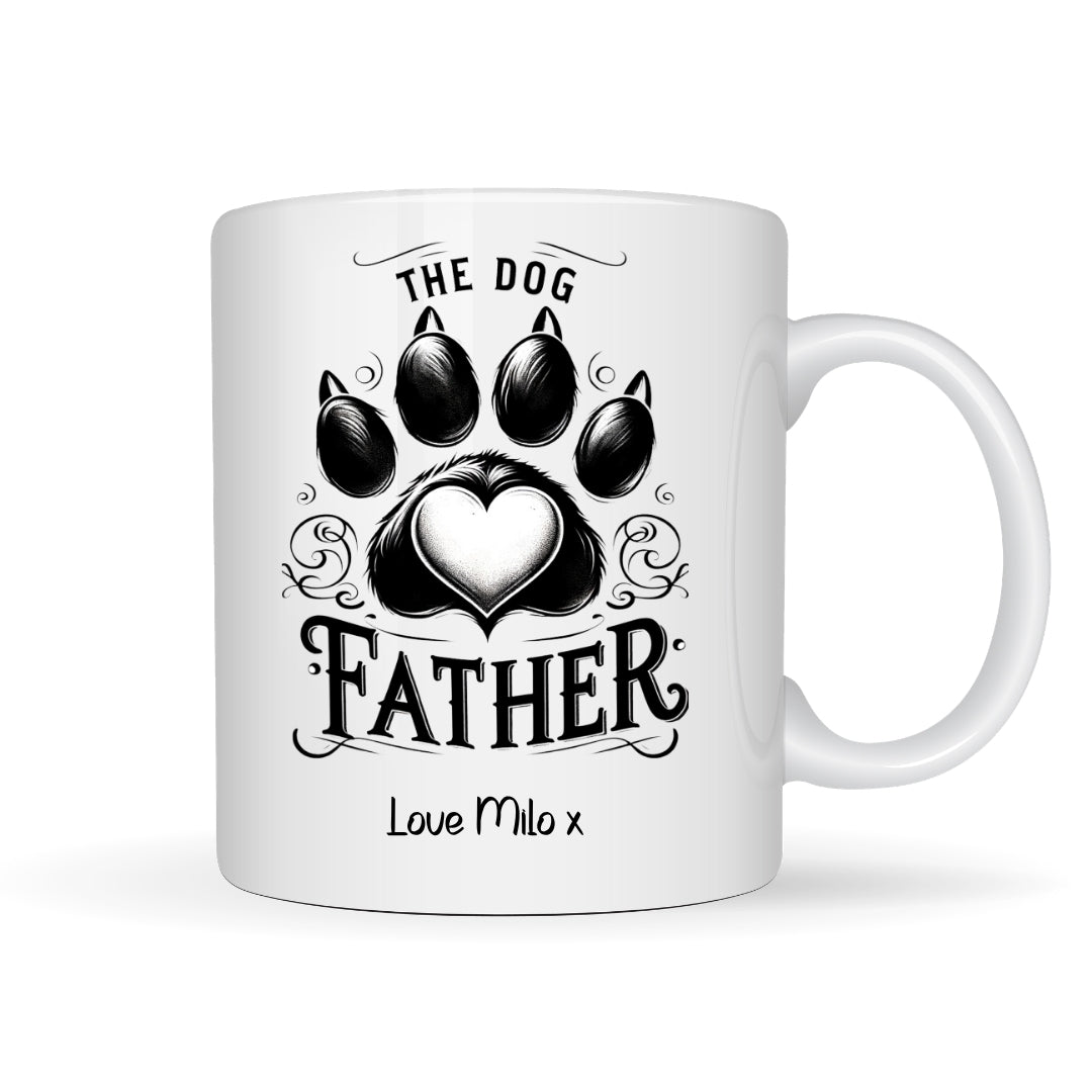 Personalised The Dog Father Mug Gift | Dad Father's Day Gift