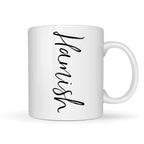 Personalised Script Name Mug, Candle & Socks Gift Hamper | Birthday Gift