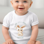 Personalised Our Little Bunny Gift Hamper - Teddy & Baby Vest