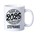 Personalised Let the Adventure Begin Class of 2026 Mug Gift | Graduation Gift