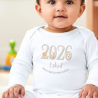 Personalised Cream Farm Animals Baby Outfit – Bib, Vest, Baby Grow