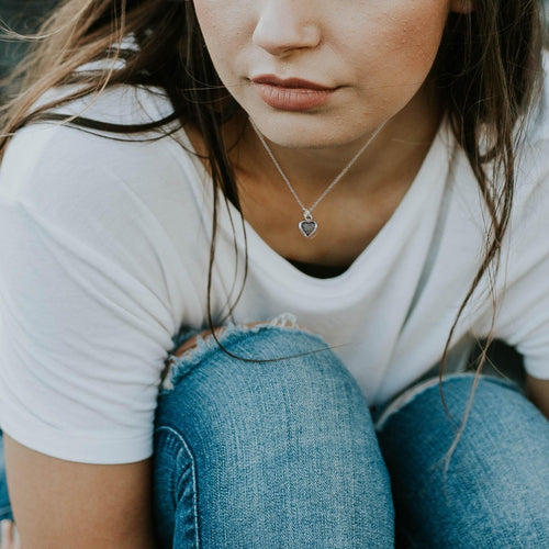21st Birthday Cubic Zirconia Necklace & Gold Balloons Mini Hamper