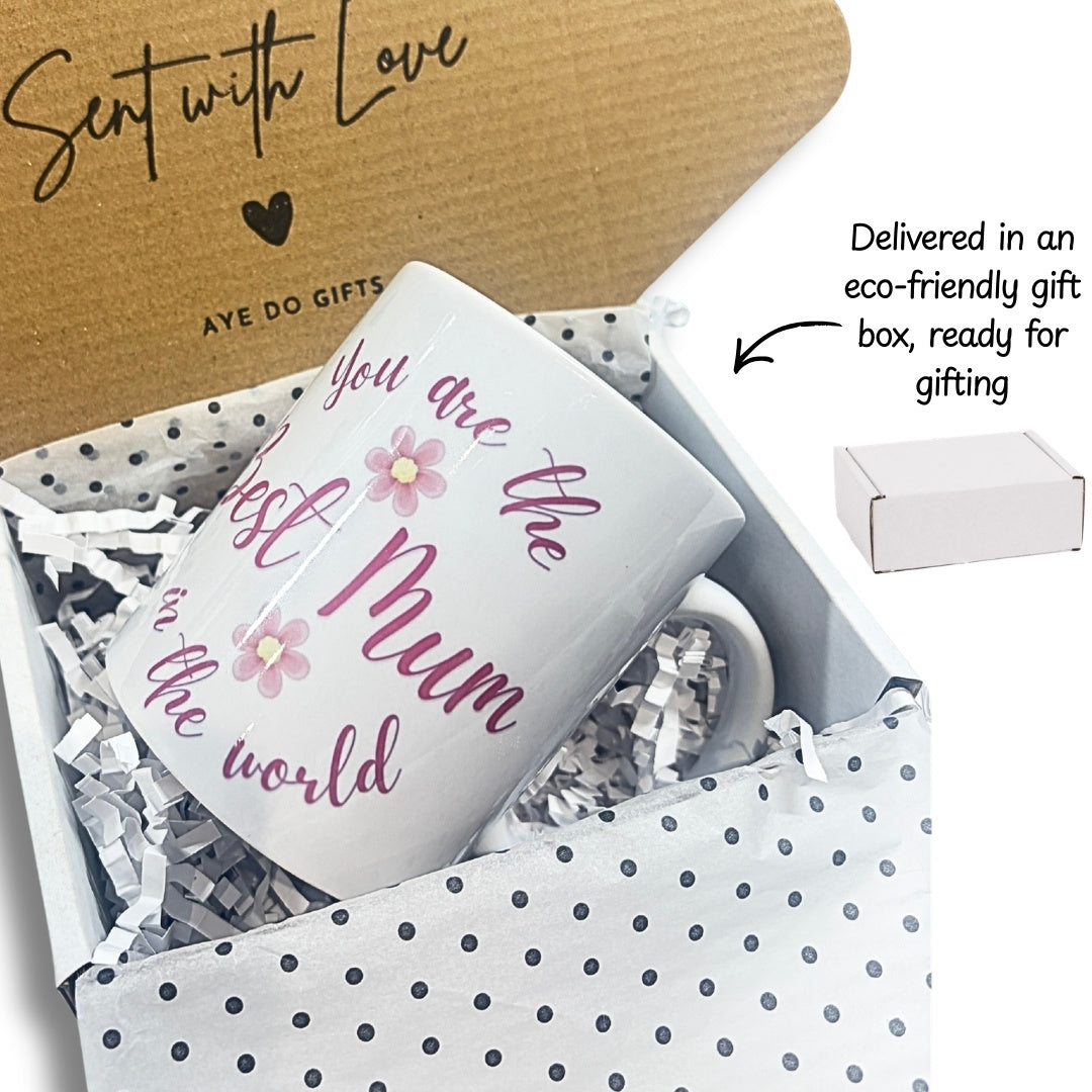 Entwined Hearts Personalised Mugs Gift Set | Wedding, Engagement