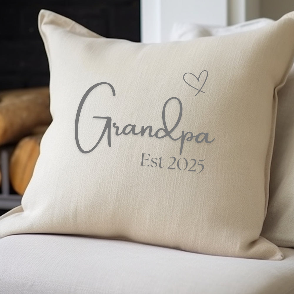Personalised Grandpa-Grandad Cushion