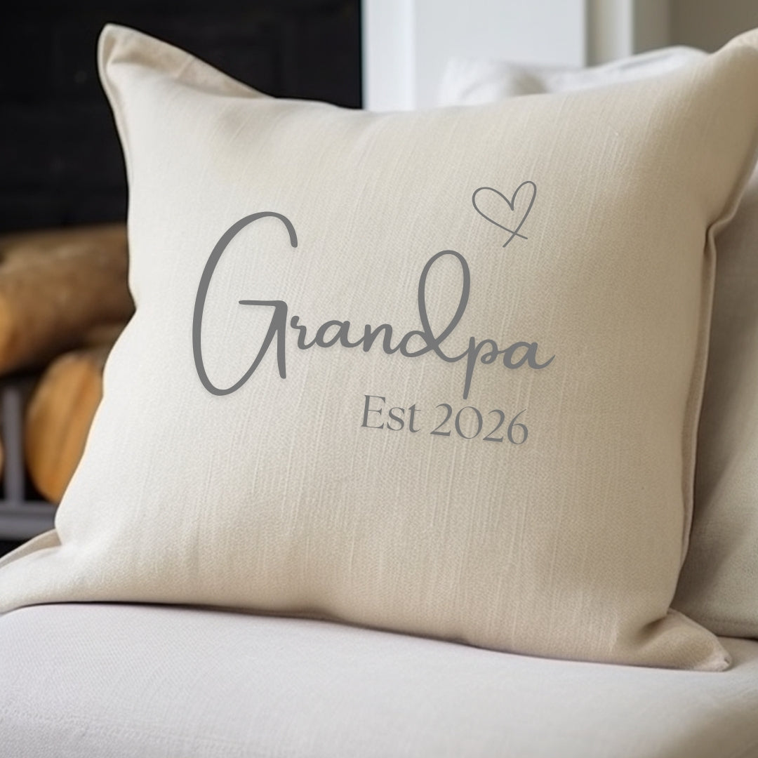 Grandma Est. 2026 Cushion