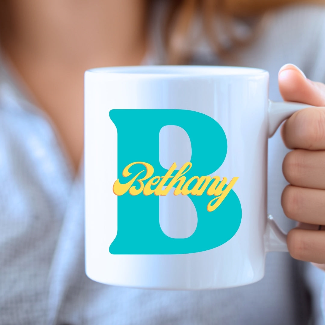 Personalised Tea Order with Name Mug Gift | Friend Colleague Gift