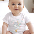 Personalised 1st Fathers Day Koala Baby Outfit: Bib, Vest, Baby Grow
