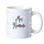 Mr & Mrs Mini Hearts Mugs Gift Set I Couples Wedding Gift