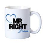 Mr Right & Mrs Always Right Mugs Gift Set I Couples Wedding Gift