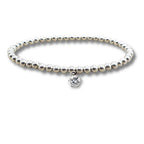 18th Birthday Cubic Zirconia Bracelet & Gold Balloons Mini Hamper