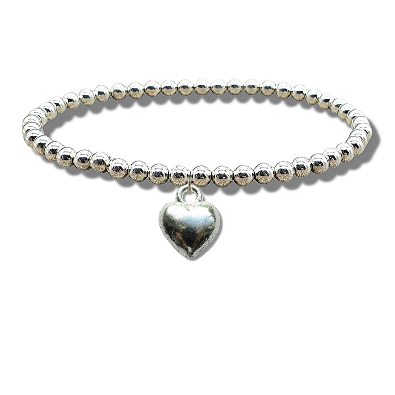 Merry Christmas Mini Gift Hamper with Silver Heart Bracelet