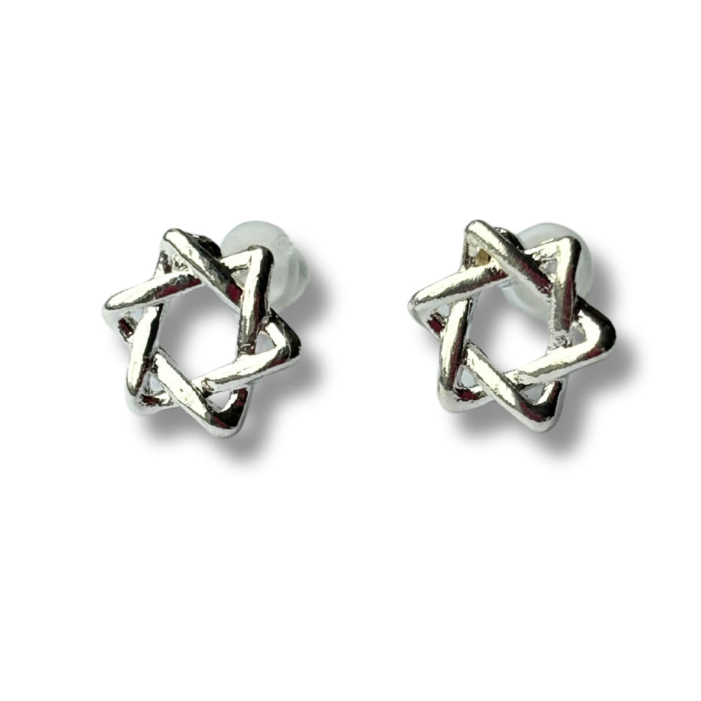 Star of David Stud Earrings