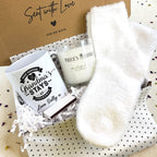 Personalised Grandma's House Funny Mug, Candle & Socks Gift Hamper | Grandma Gift