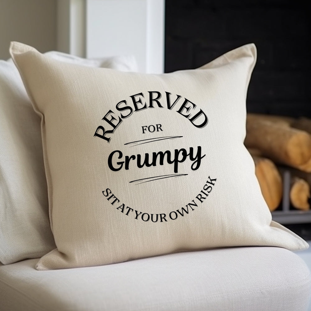 Reserved for Grumpy Cushion Gift