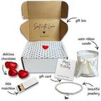 Small Best Friend Gift Hamper | Necklace, Chocolates & Candle
