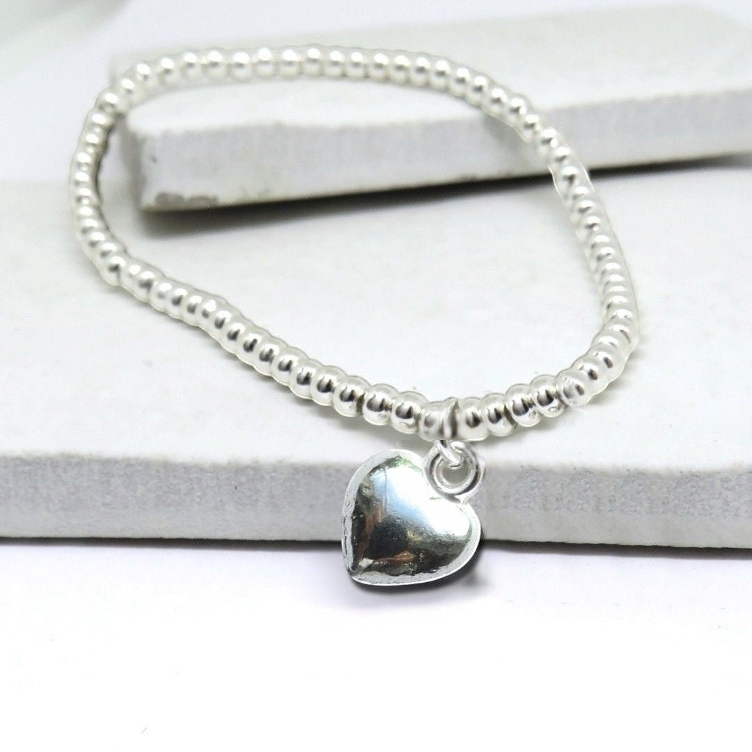 Best Cat Mum Mini Gift Hamper with Silver Heart Bracelet