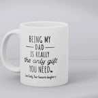 Personalised Being My Dad Mug Gift | Father's Day Gift