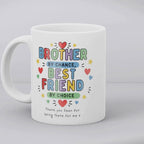 Personalised Brother Mug Gift | Brother Best Friend Gift