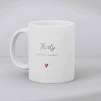 Personalised Thirty Birthday Mug Gift | 30th Sister Friend Daughter