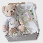 Personalised Pink Girls 1st Baby Vest – Birthday Gift for Baby