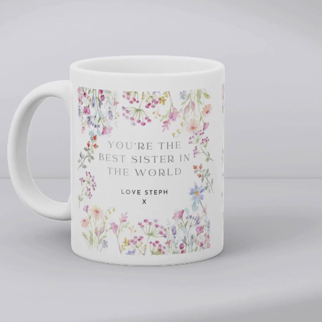 Personalised Best Mum Mug