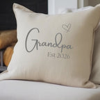 Personalised Grandpa-Grandad Cushion 2026