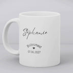 Personalised Bridesmaid Mug, Candle & Socks Gift Hamper | Wedding Gift