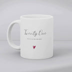 Personalised Twenty One Birthday Mug Gift | 21st Sister Friend Daughter