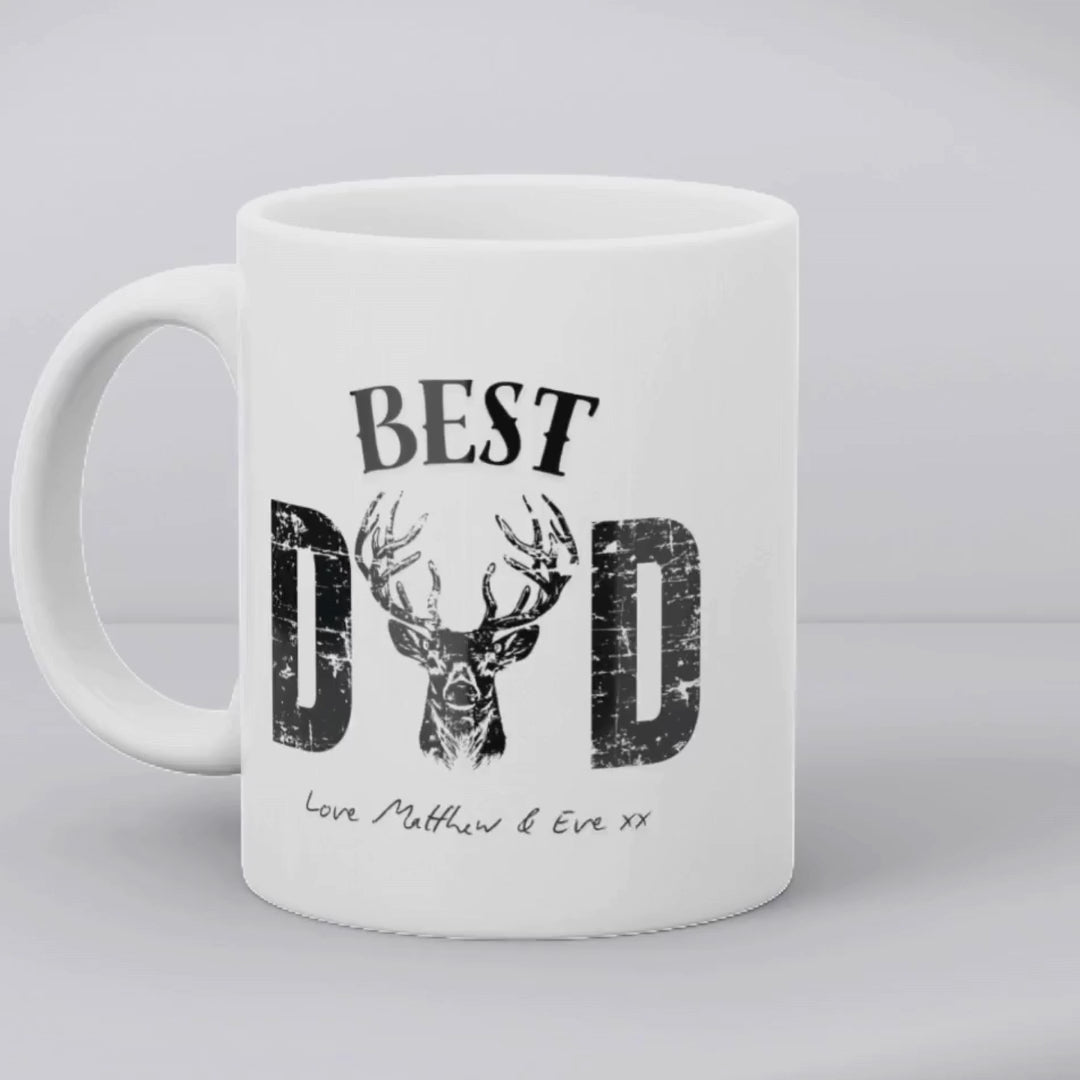 Best Dad Stag Mug Gift | Dad Father's Day Gift