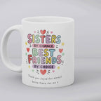 Personalised Sister & Best Friends Mug Gift | Sister Best Friend Gift