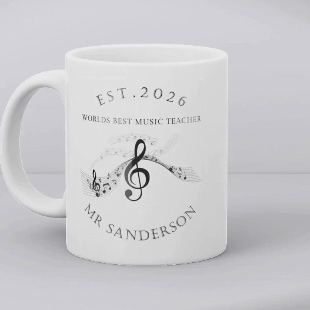 Personalised Musicians Mug Gift | Friend Musician Gift