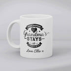 Personalised Grandma's House Funny Mug Gift | Grandma Aunty Nana