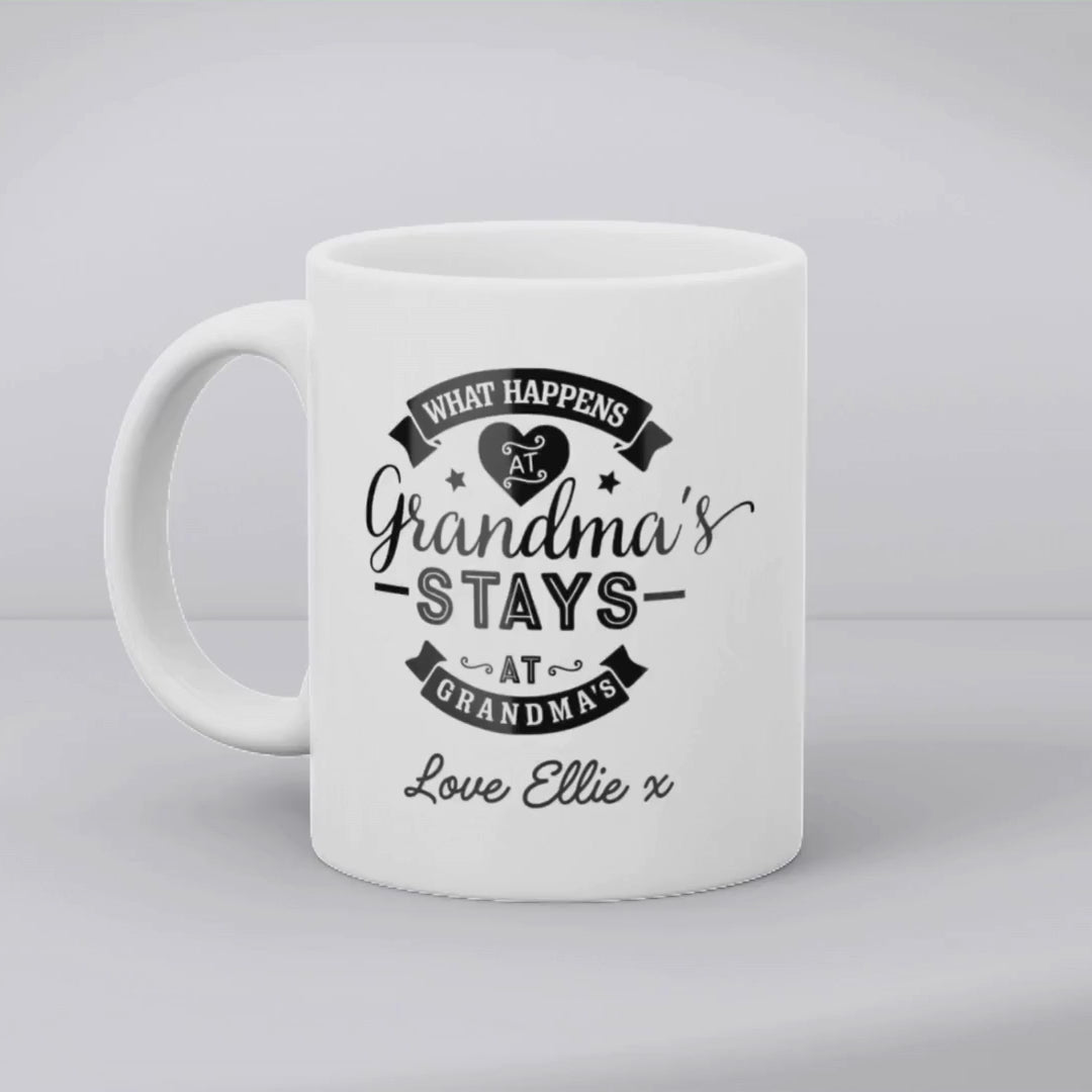 Personalised Grandma's House Funny Mug Gift | Grandma Aunty Nana