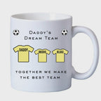 Daddy's Team Football Mug Gift | Dad Father's Day Gift