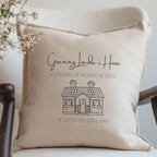 Personalised Granny's House Cushion - Grandads, Grans, Aunties