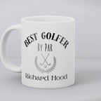 Personalised Best Golfer by Par Mug | Gift for Dad, Friend