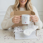 Personalised Thirty Birthday Mug, Candle & Socks Gift Hamper | 30th
