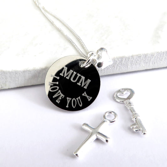 Personalised Mini Charm Duchess Necklace