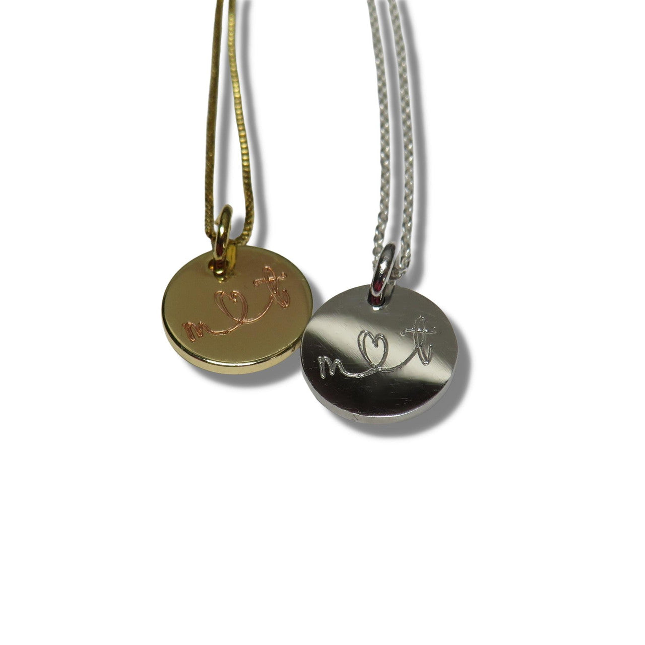 Personalised Luxe Mini Disc Necklace