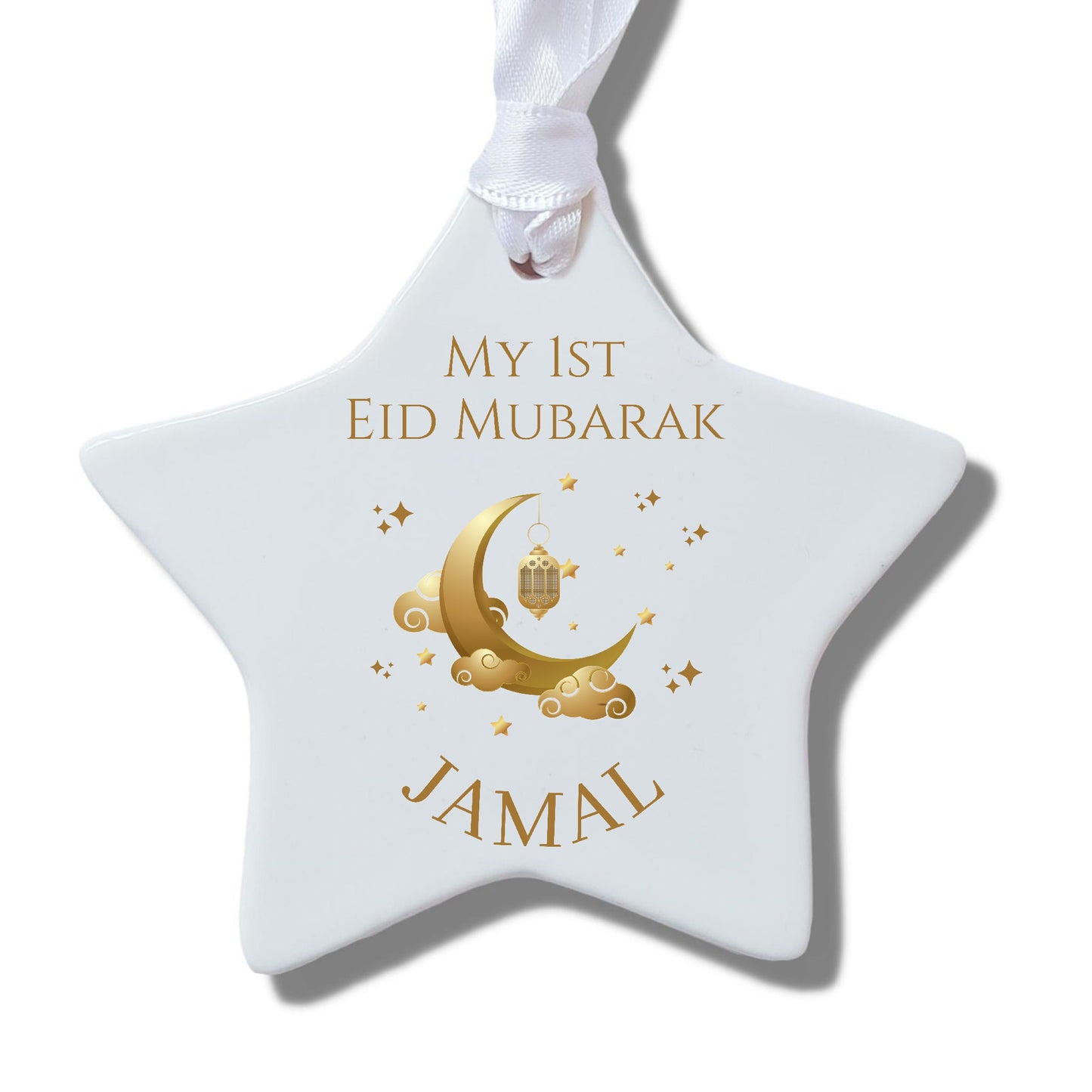 Personalised My 1st Eid Baby Ceramic Decoration