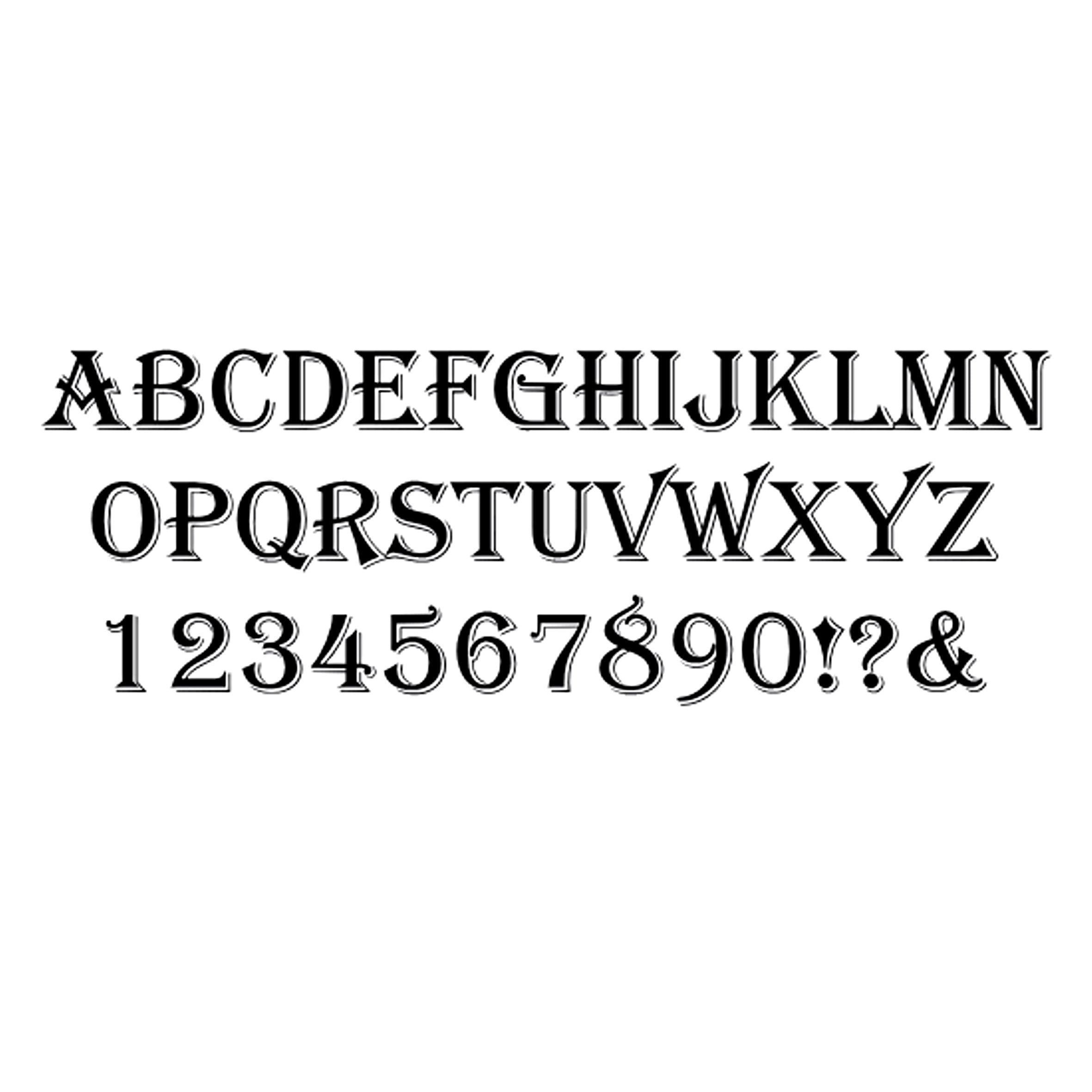 Personalised Algerian Round Cufflinks - Initials