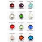 Birthstone Earrings & Birthday Girl Card