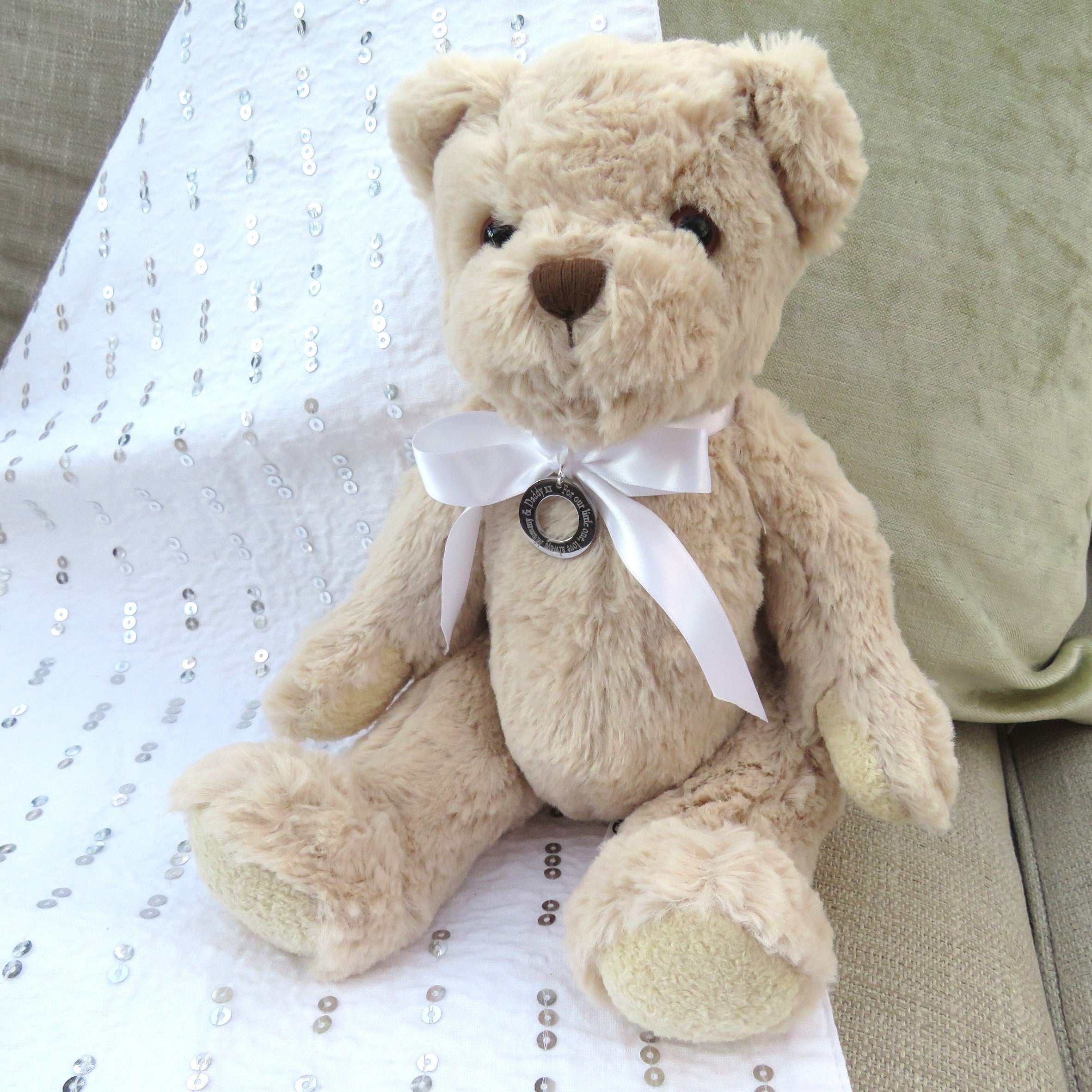 Luxury Teddy Bear & Infinity Disc – AyeDoGifts