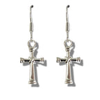 Cross Drop Earrings | Holy Communion Baptism Gift